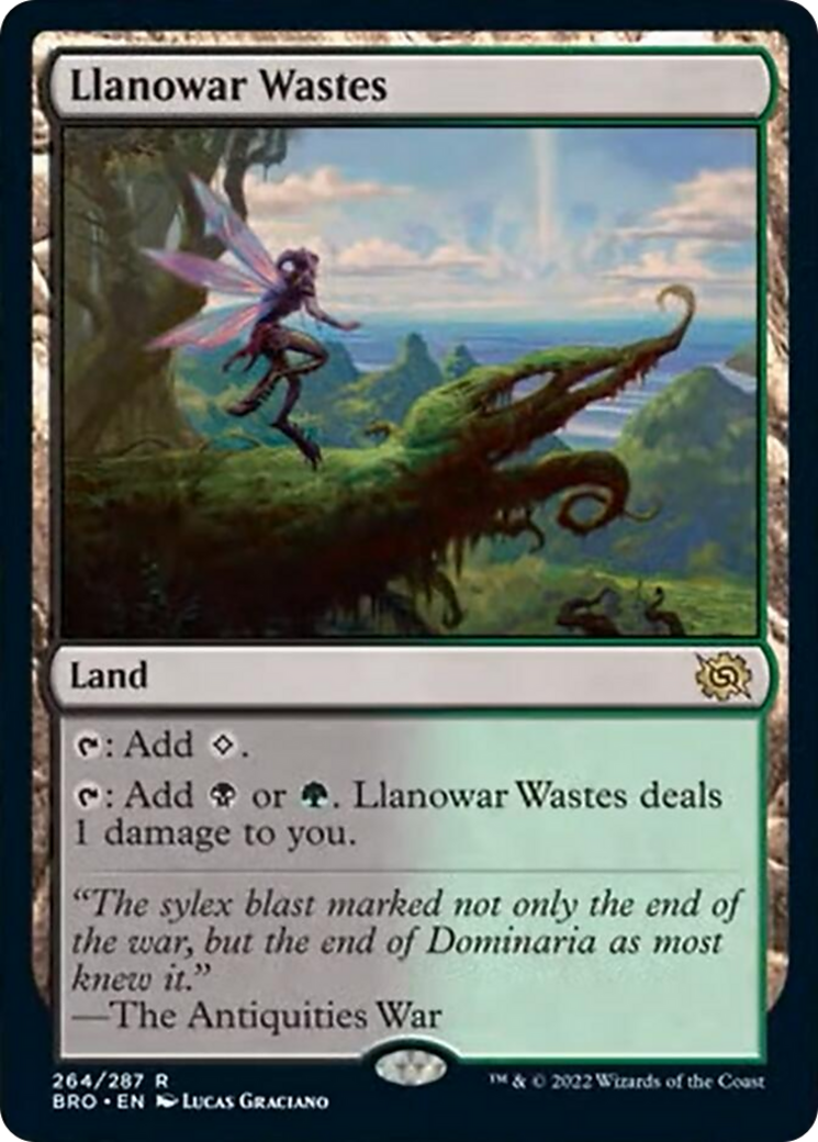 Llanowar Wastes Card Image