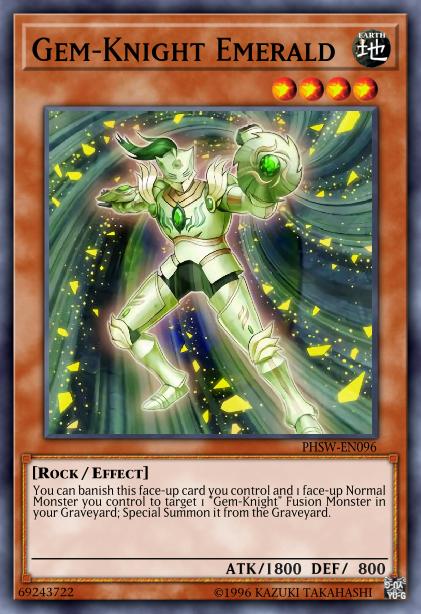 Gem-Knight Emerald Card Image