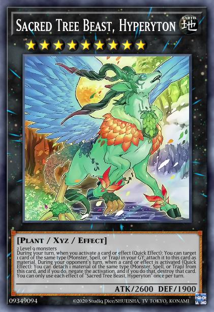 Sacred Tree Beast, Hyperyton Card Image
