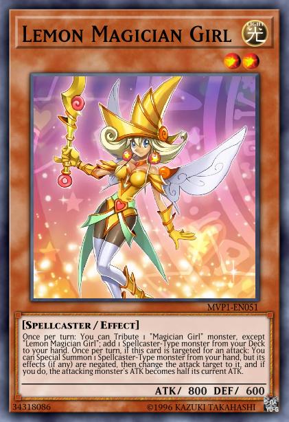 Lemon Magician Girl Card Image