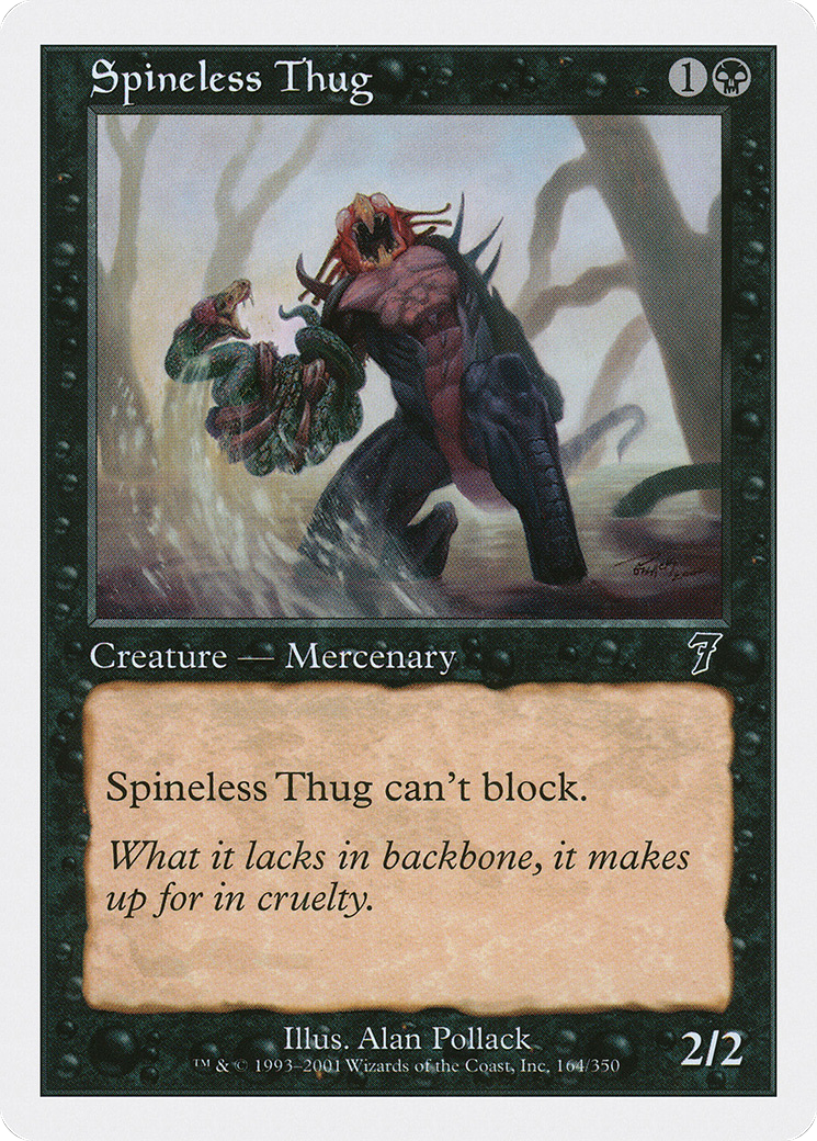 Spineless Thug Card Image