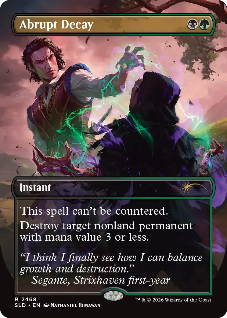 Abrupt Decay Card Image