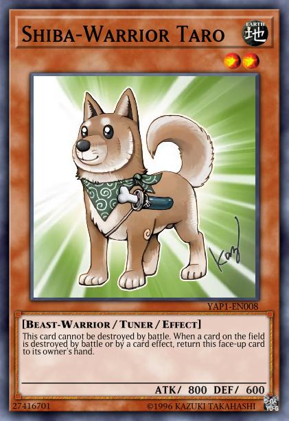 Shiba-Warrior Taro Card Image