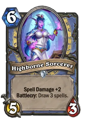 Highborne Sorcerer Card Image