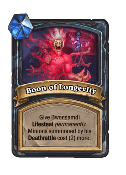 Boon of Longevity Card Image