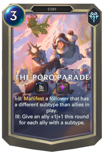 The Poro Parade Card Image