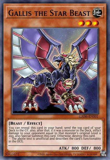 Gallis the Star Beast Card Image