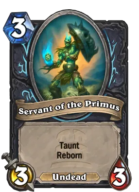 Servant of the Primus Card Image