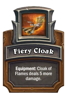 Fiery Cloak Card Image