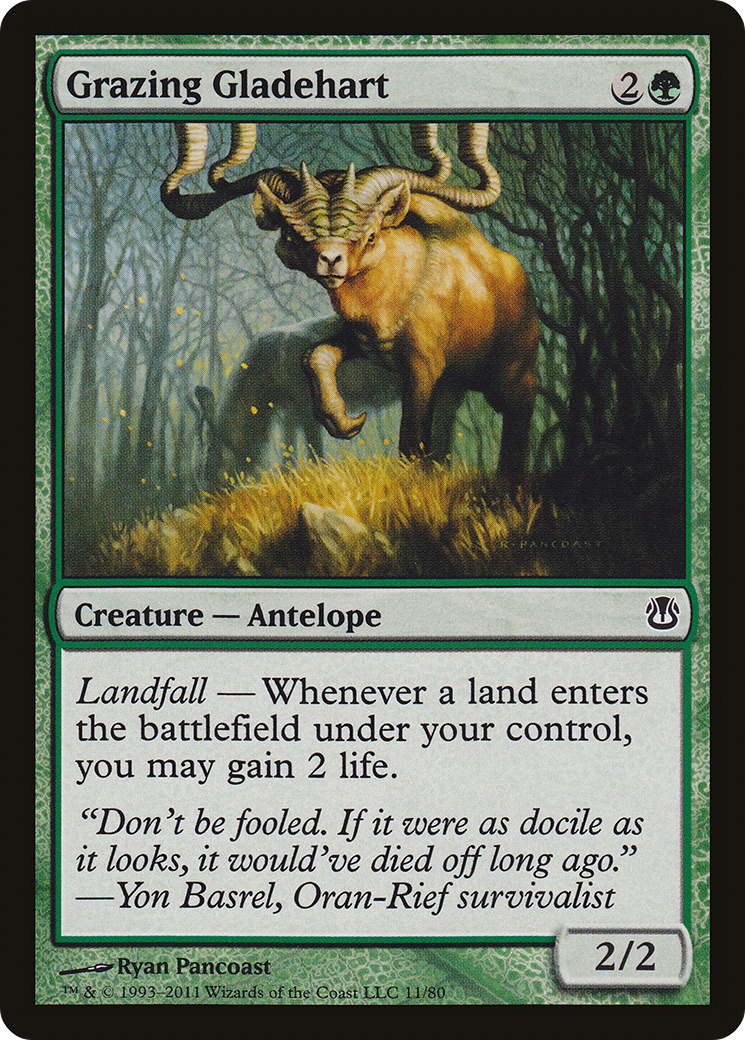 Grazing Gladehart Card Image