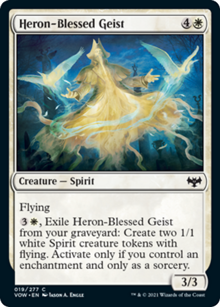 Heron-Blessed Geist Card Image