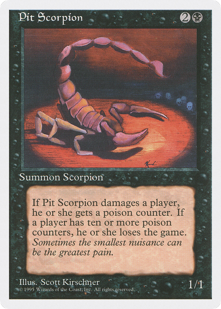 Pit Scorpion Card Image