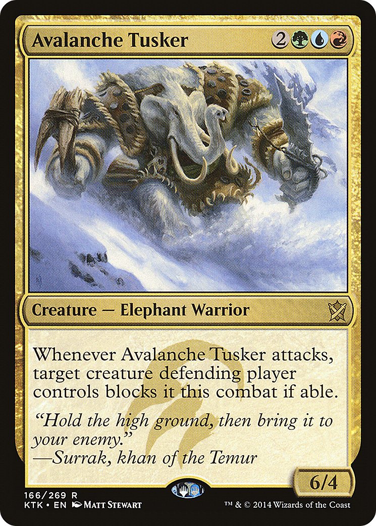 Avalanche Tusker Card Image