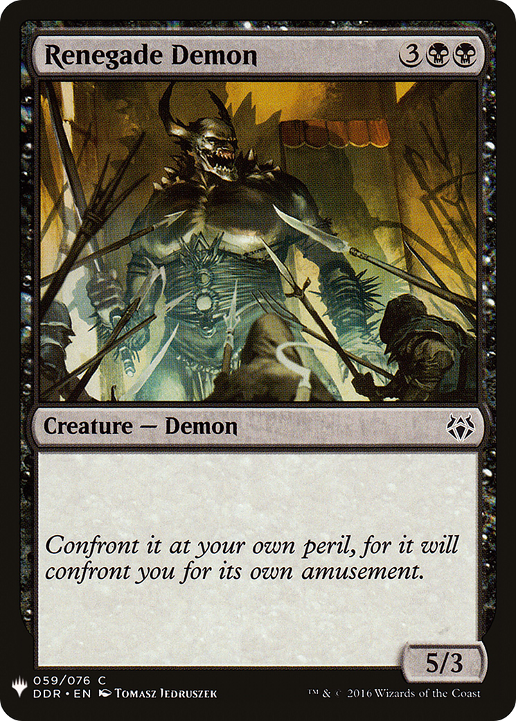 Renegade Demon Card Image