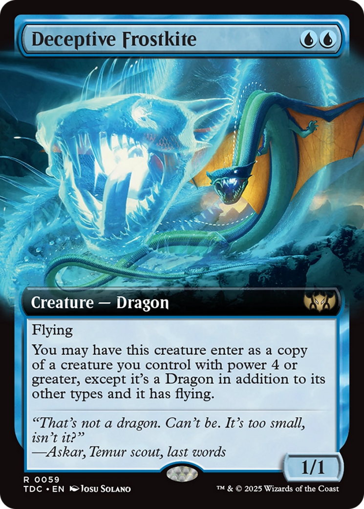 Deceptive Frostkite Card Image