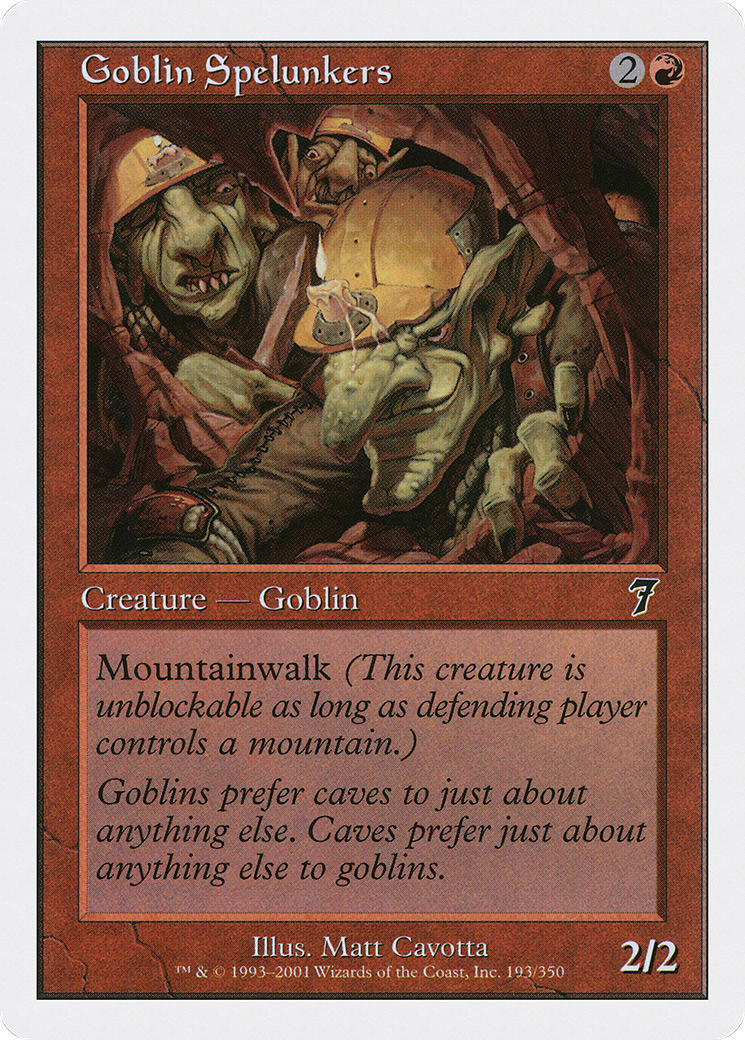 Goblin Spelunkers Card Image