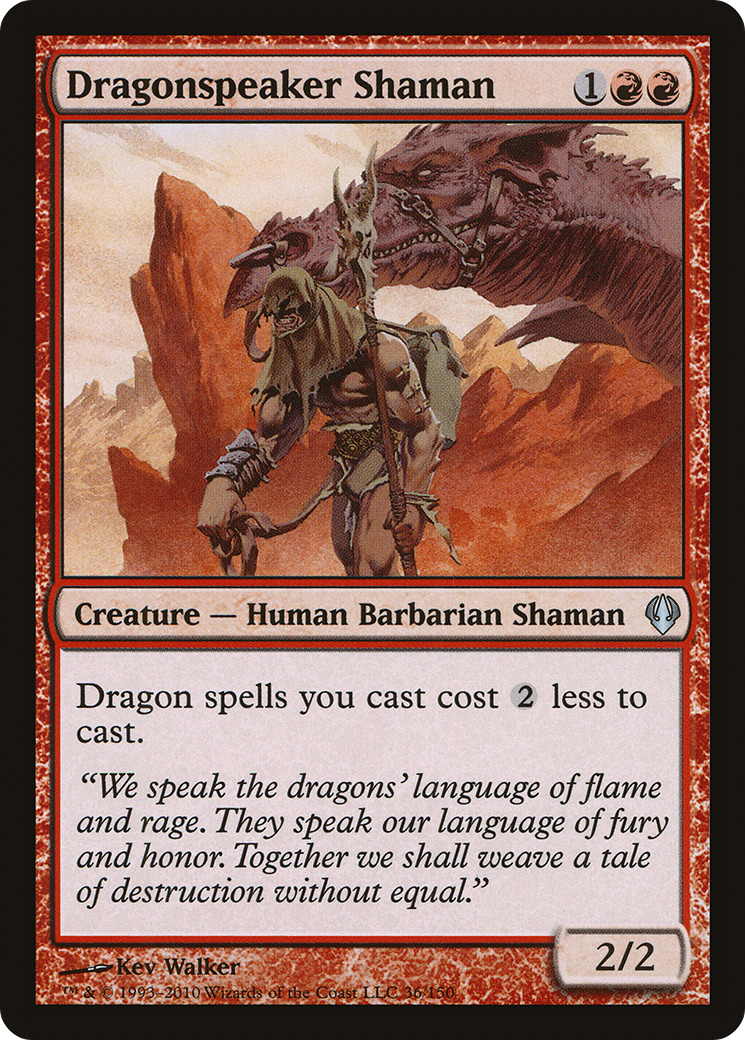 Dragonspeaker Shaman Card Image