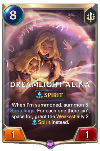 Dreamlight Alina Card Image