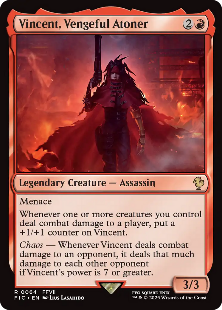 Vincent, Vengeful Atoner Card Image