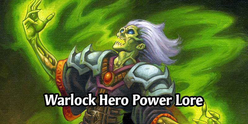 Blizzard Discussed Changing Warlock's Hero Power In the Early Hearthstone Days