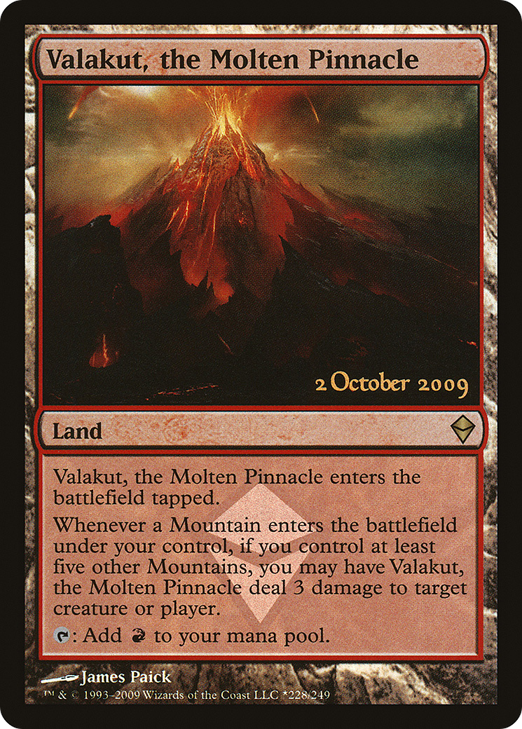 Valakut, the Molten Pinnacle Card Image