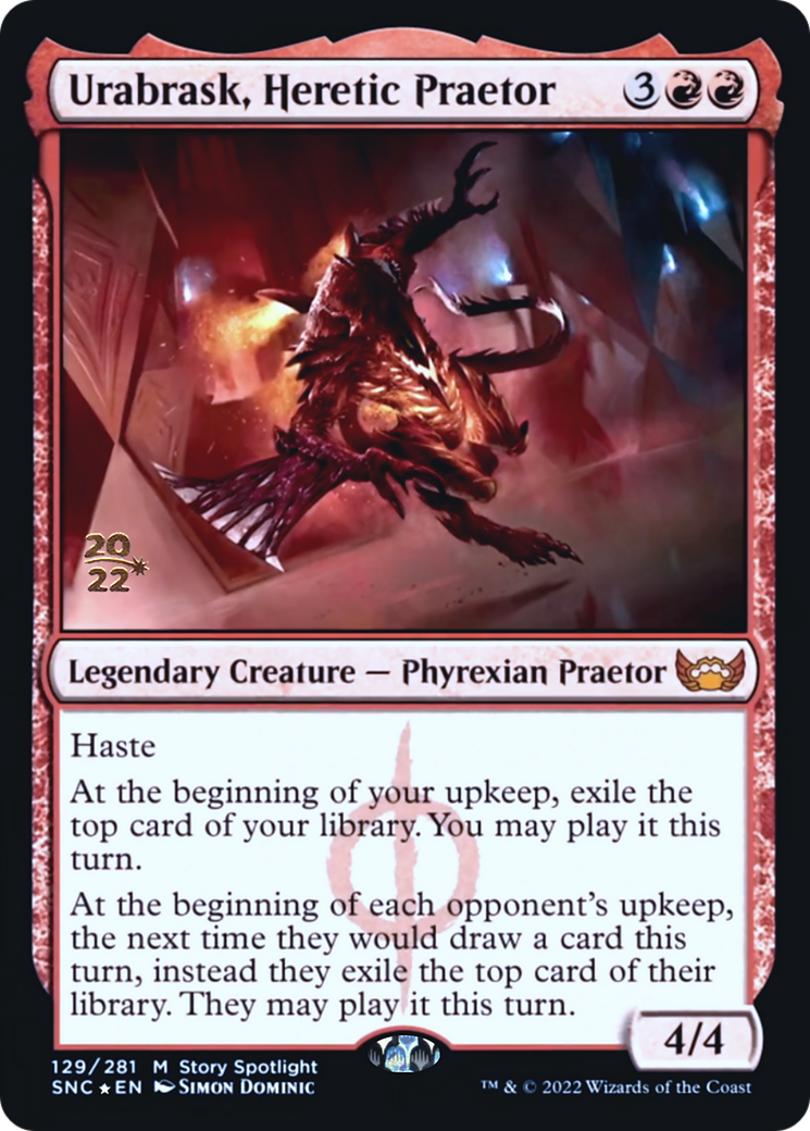 Urabrask, Heretic Praetor Card Image