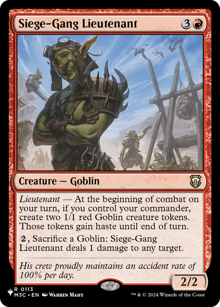 Siege-Gang Lieutenant Card Image