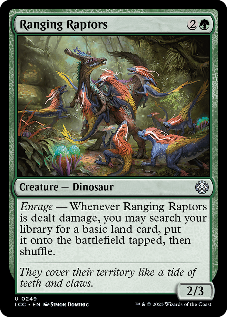 Ranging Raptors Card Image