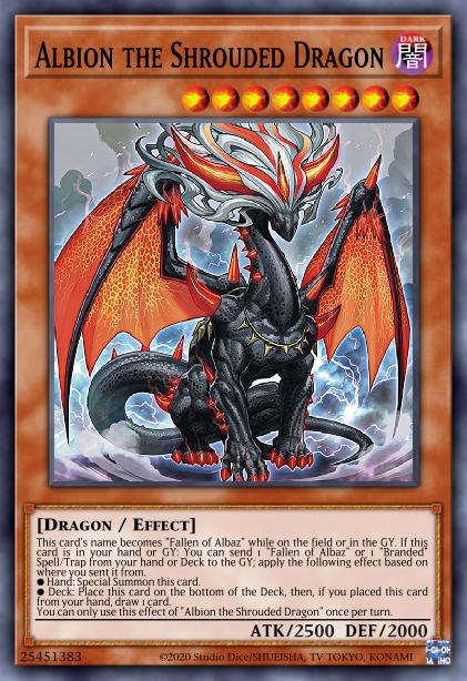Albion the Shrouded Dragon Card Image