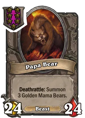 Papa Bear Card Image