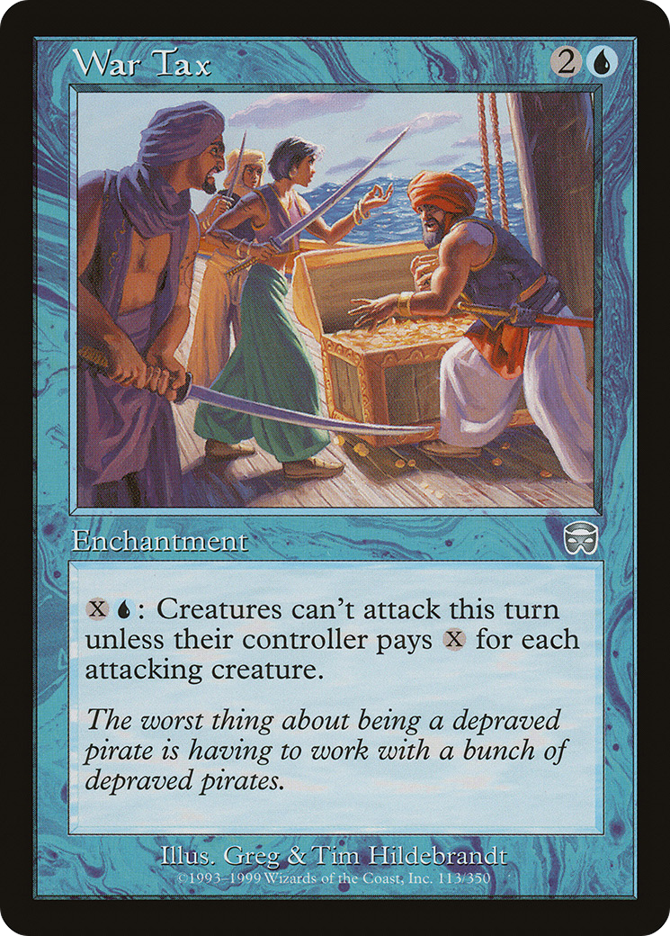 War Tax Card Image