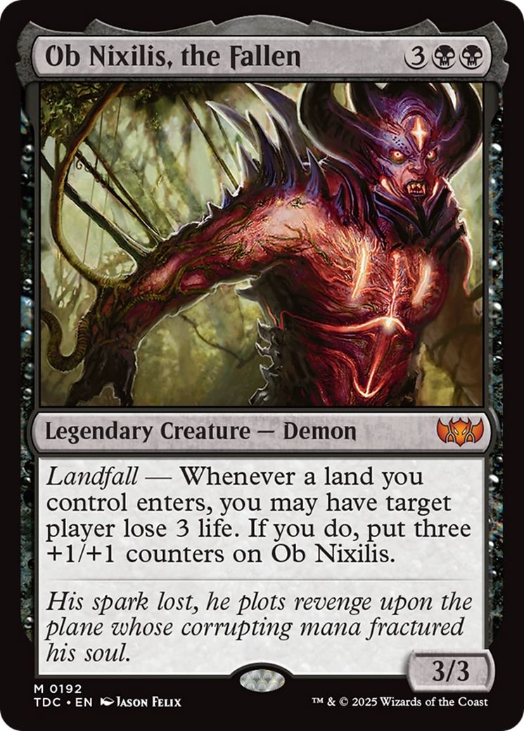 Ob Nixilis, the Fallen Card Image