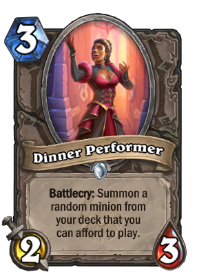 Dinner Performer Card Image
