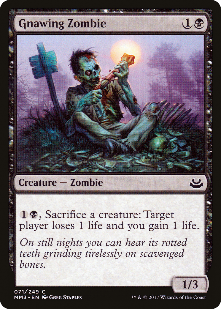 Gnawing Zombie Card Image