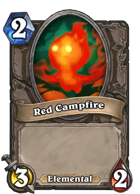 Red Campfire Card Image