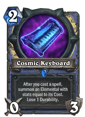 Cosmic Keyboard Card Image