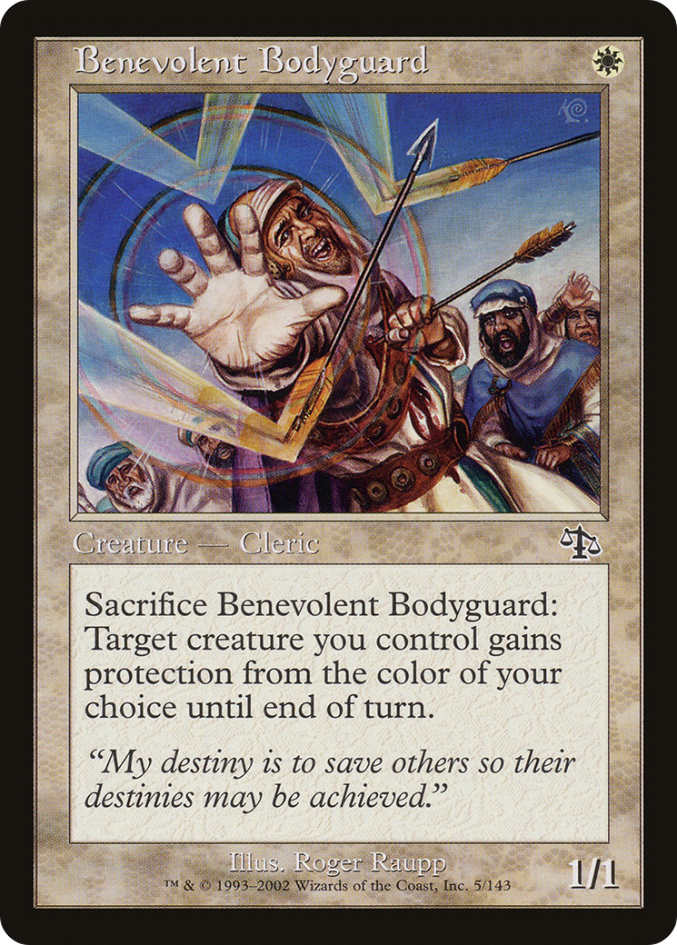 Benevolent Bodyguard Card Image