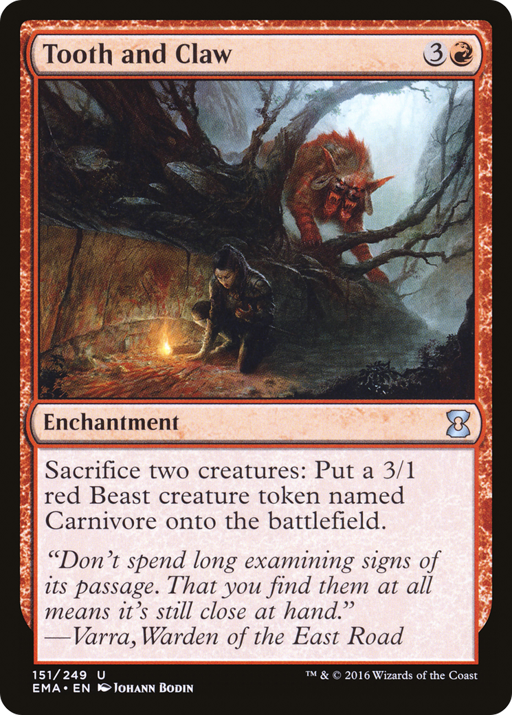 Tooth and Claw Card Image