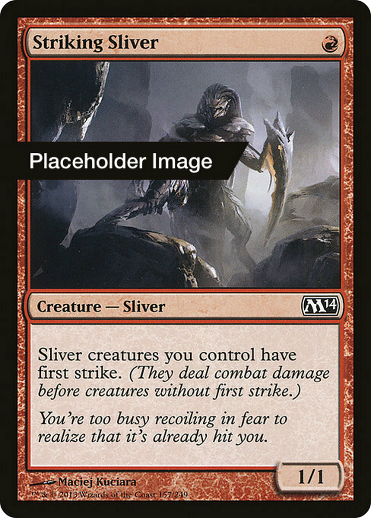Striking Sliver Card Image