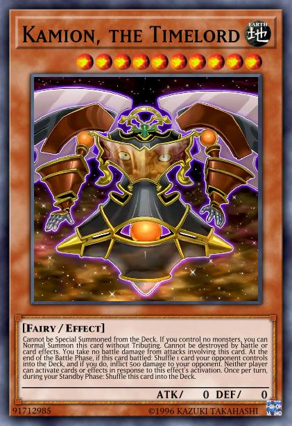 Kamion, the Timelord Card Image