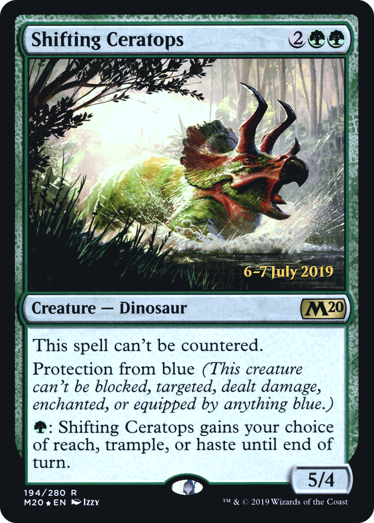 Shifting Ceratops Card Image