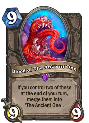 Blood of The Ancient One Card Image