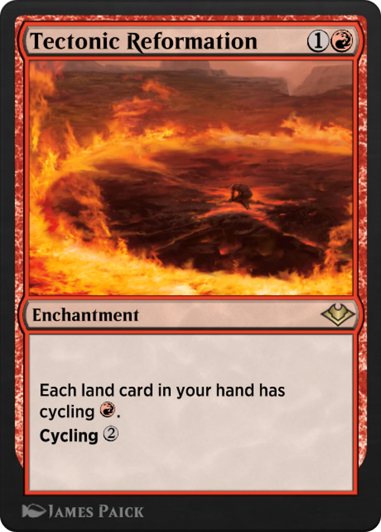 Tectonic Reformation Card Image