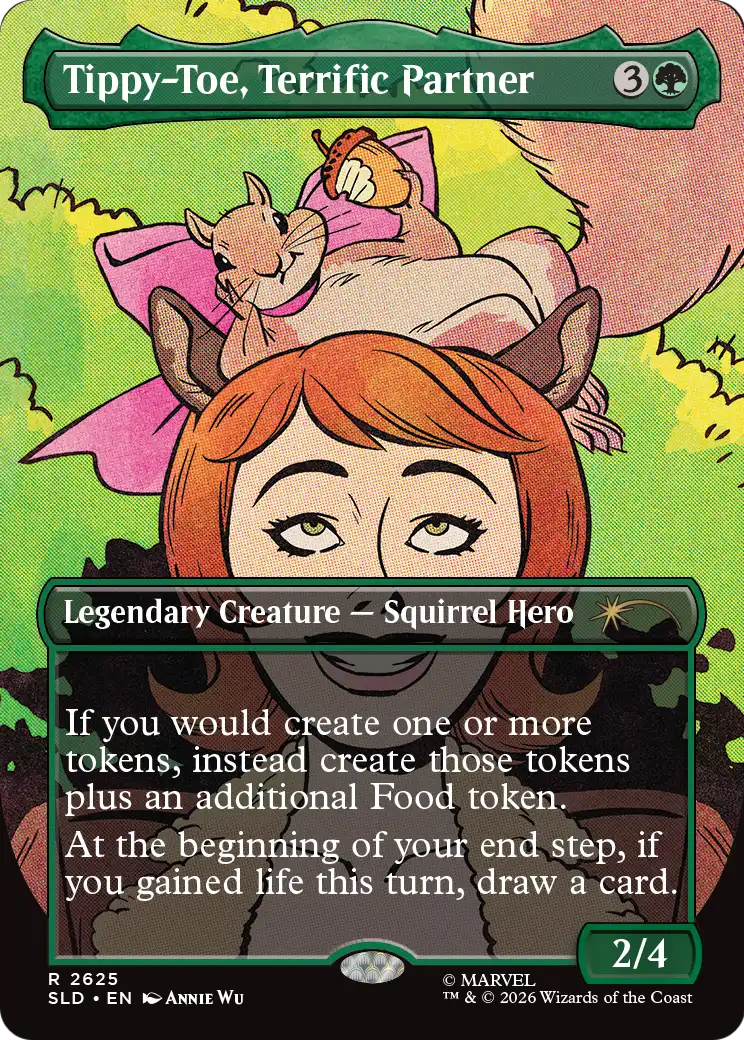 Tippy-Toe, Terrific Partner Card Image