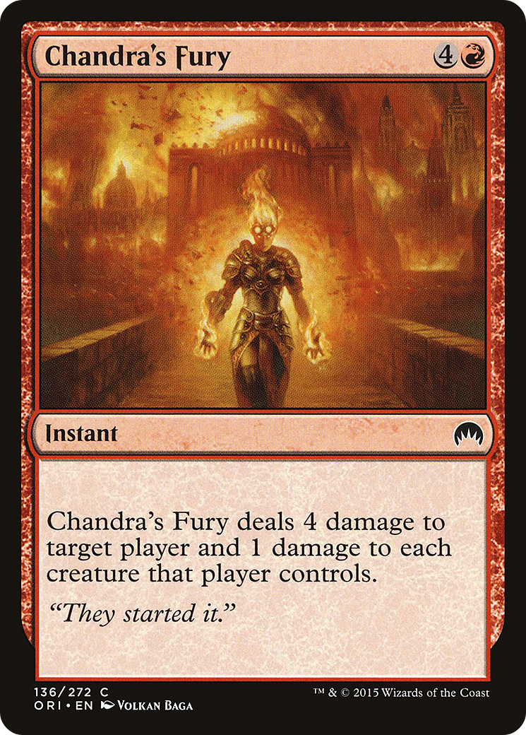 Chandra's Fury Card Image