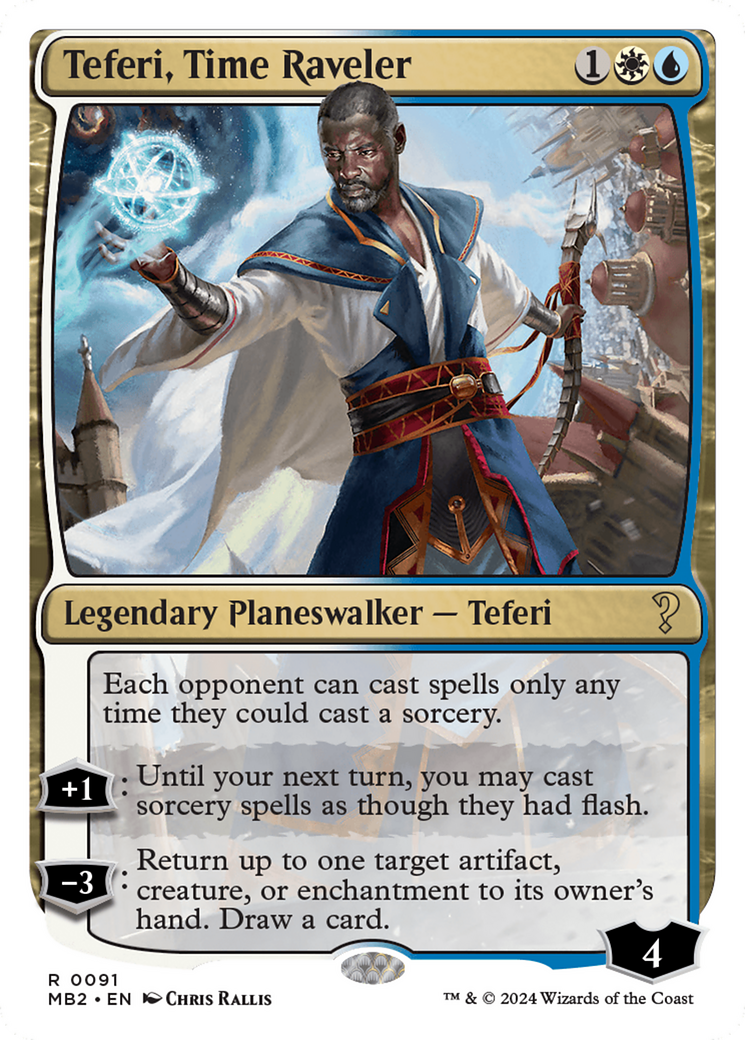 Teferi, Time Raveler Card Image