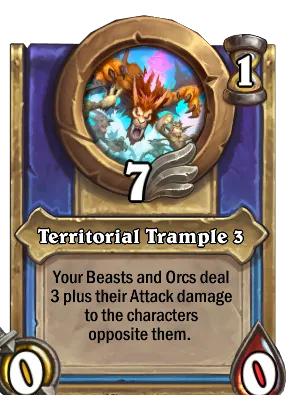 Territorial Trample 3 Card Image