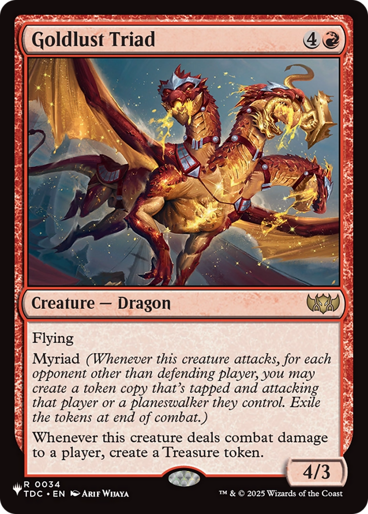 Goldlust Triad Card Image