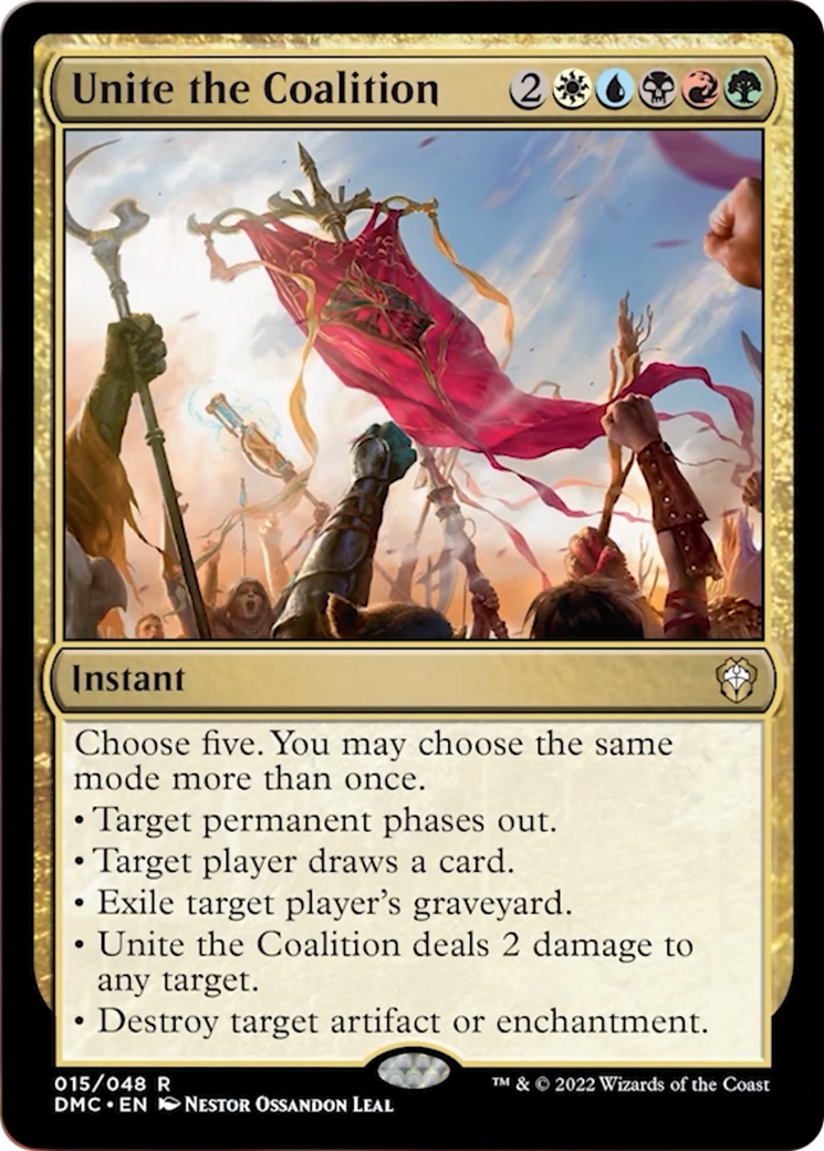 Unite the Coalition Card Image