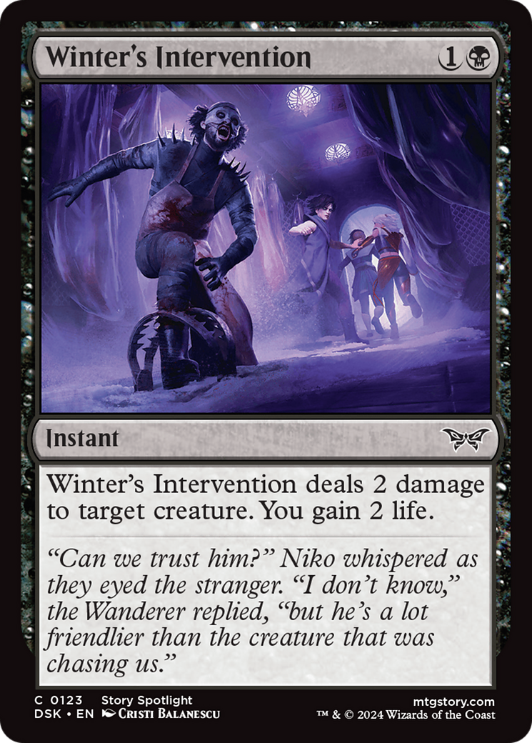 Winter's Intervention Card Image